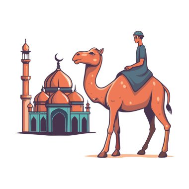 Kutsal Kurban El Adah İllüstrasyon