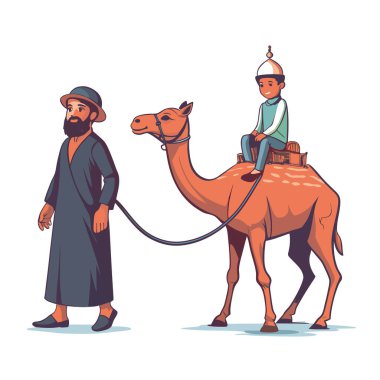 Kutsal Kurban El Adah İllüstrasyon