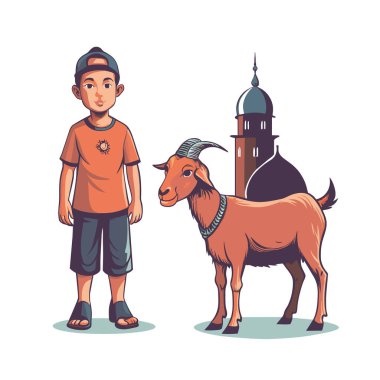 Kutsal Kurban El Adah İllüstrasyon