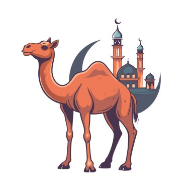 Kutsal Kurban El Adah İllüstrasyon