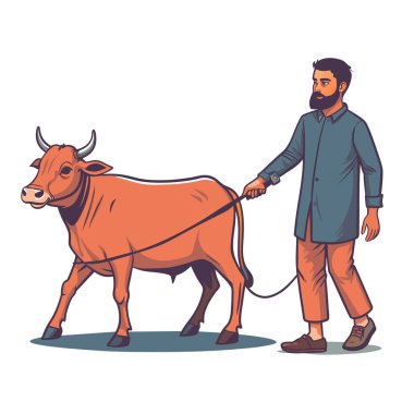 Kutsal Kurban El Adah İllüstrasyon