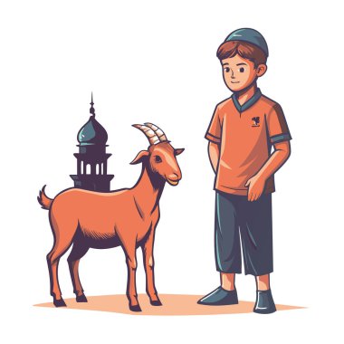 Kutsal Kurban El Adah İllüstrasyon