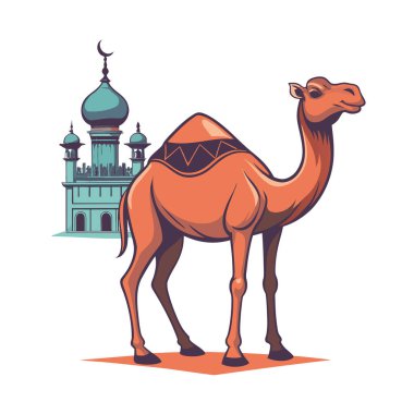 Kutsal Kurban El Adah İllüstrasyon