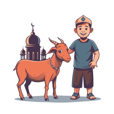 Kutsal Kurban El Adah İllüstrasyon