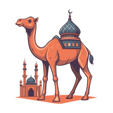 Kutsal Kurban El Adah İllüstrasyon