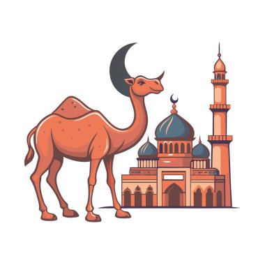 Kutsal Kurban El Adah İllüstrasyon