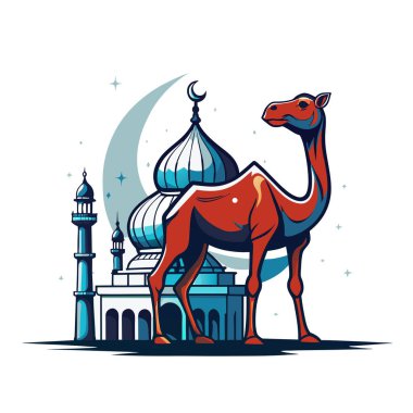 Kutsal Kurban El Adah İllüstrasyon