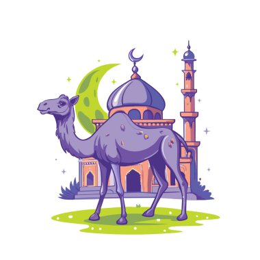 Kutsal Kurban El Adah İllüstrasyon