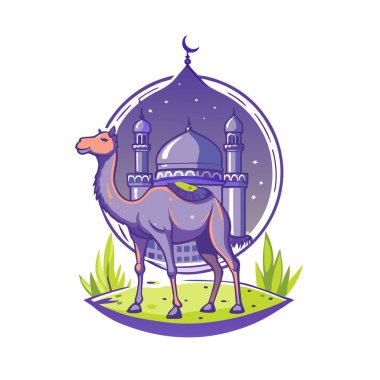 Kutsal Kurban El Adah İllüstrasyon