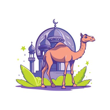 Kutsal Kurban El Adah İllüstrasyon