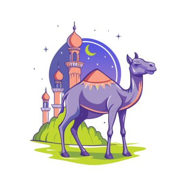 Kutsal Kurban El Adah İllüstrasyon