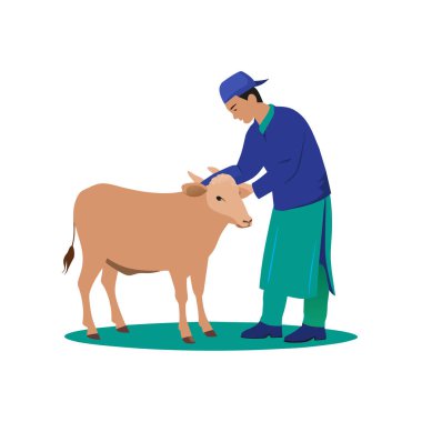 Kutsal Kurban El Adah İllüstrasyon