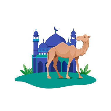 Kutsal Kurban El Adah İllüstrasyon