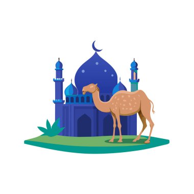 Kutsal Kurban El Adah İllüstrasyon