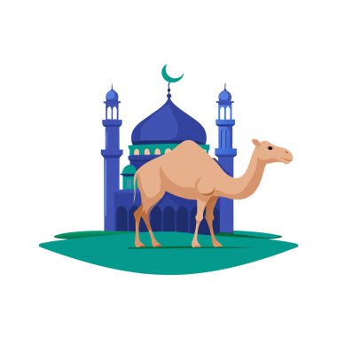 Kutsal Kurban El Adah İllüstrasyon