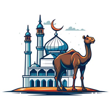 Kutsal Kurban El Adah İllüstrasyon