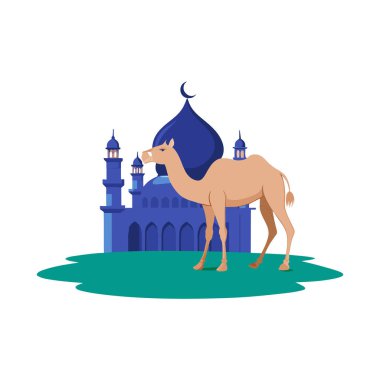 Kutsal Kurban El Adah İllüstrasyon