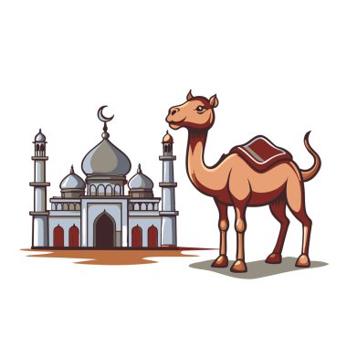 Kutsal Kurban El Adah İllüstrasyon