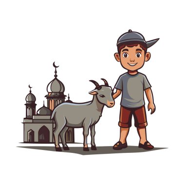 Kutsal Kurban El Adah İllüstrasyon