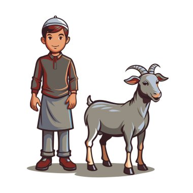 Kutsal Kurban El Adah İllüstrasyon