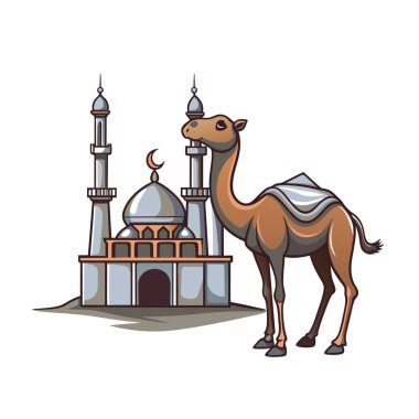 Kutsal Kurban El Adah İllüstrasyon