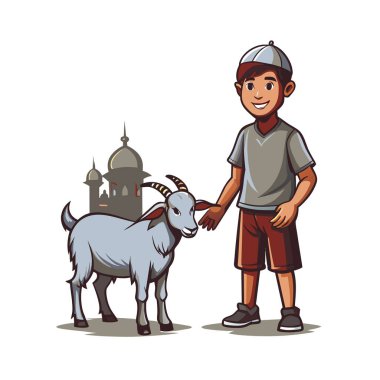 Kutsal Kurban El Adah İllüstrasyon