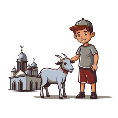 Kutsal Kurban El Adah İllüstrasyon