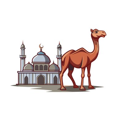 Kutsal Kurban El Adah İllüstrasyon