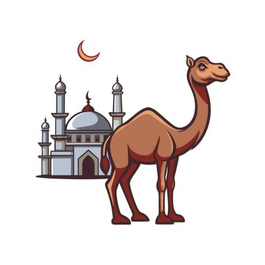 Kutsal Kurban El Adah İllüstrasyon