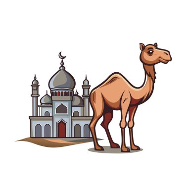 Kutsal Kurban El Adah İllüstrasyon