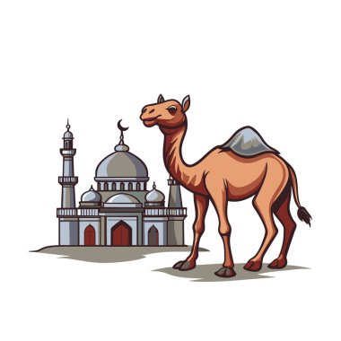 Kutsal Kurban El Adah İllüstrasyon