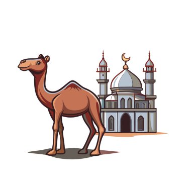 Kutsal Kurban El Adah İllüstrasyon