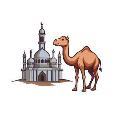 Kutsal Kurban El Adah İllüstrasyon