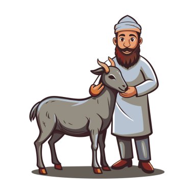 Kutsal Kurban El Adah İllüstrasyon