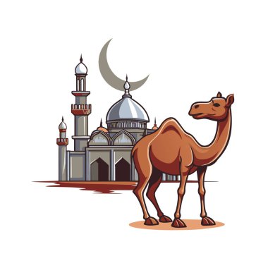 Kutsal Kurban El Adah İllüstrasyon