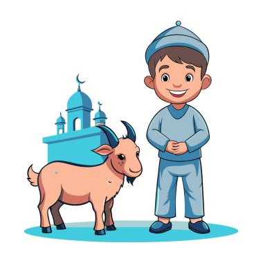 Kutsal Kurban El Adah İllüstrasyon