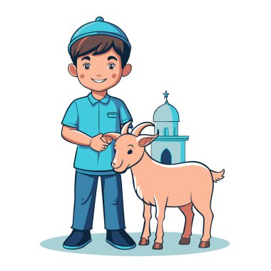 Kutsal Kurban El Adah İllüstrasyon