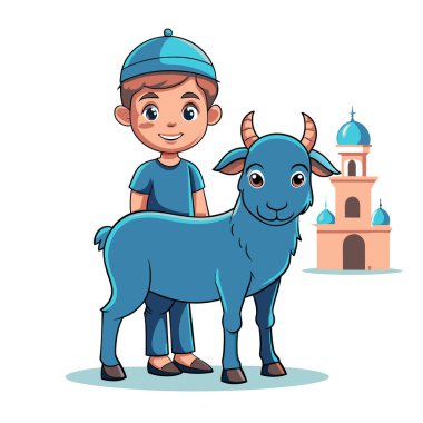 Kutsal Kurban El Adah İllüstrasyon