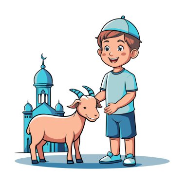 Kutsal Kurban El Adah İllüstrasyon