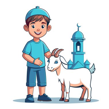 Kutsal Kurban El Adah İllüstrasyon