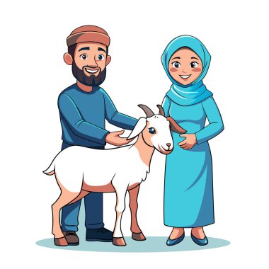 Kutsal Kurban El Adah İllüstrasyon
