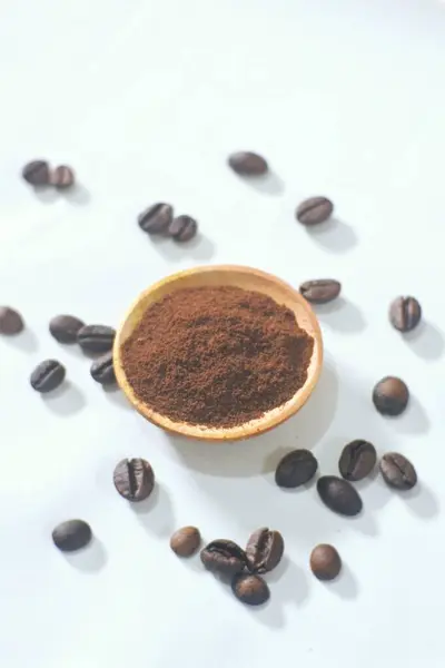Kavrulmuş kahve çekirdeği.