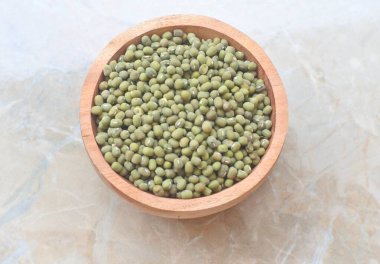 mAŞ fasulyesi ahşap kase