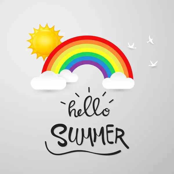 Merhaba, beyaz arka planda yazlık harfler.