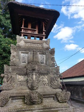 Bali, Endonezya - 17 Kasım, 2017: Bali, Bali 'nin Turistik Etkinlikleri