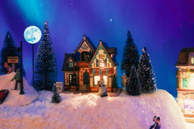 Müzik kutusu mağazası. Klasik minyatür