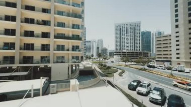 Dubai, uae: Dubai 'deki modern binaların manzarası, uae