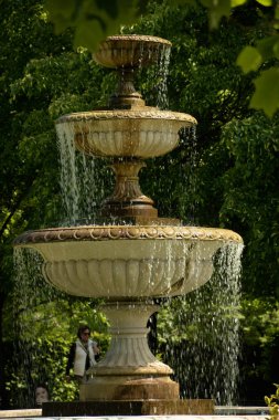 Parktaki çeşme