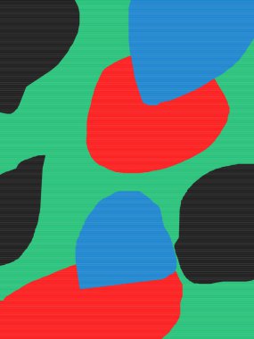 Yeni modern renk koleksiyonu tam sanat efektleri 