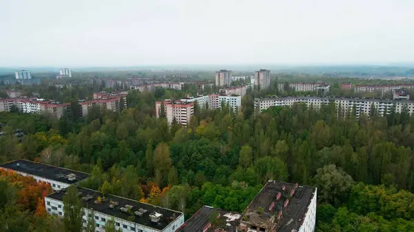 İsveç 'teki Stockholm şehrinin hava manzarası.